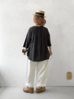 画像11: seasew.／510 ホワイトデニムコクーンパンツ (11)