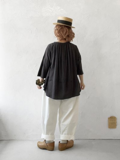 画像11: seasew.／510 ホワイトデニムコクーンパンツ