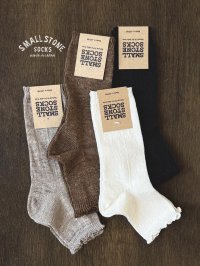 SMALL STONE／リネンサンダルソックス