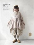 画像12: MARCHE' DE SOEUR／大きなラッフル襟のチュニック・ファナージュピンクに生成り襟 (12)