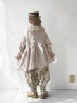 画像14: MARCHE' DE SOEUR／大きなラッフル襟のチュニック・ファナージュピンクに生成り襟 (14)