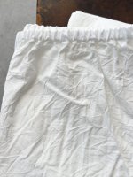 画像2: seasew.／527 ワッシャーコットンワイドペチパンツ・オフ (2)