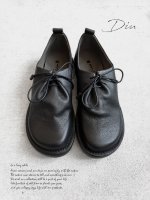 画像2: Diu／本革カンフリエシューズ・ブラック (2)