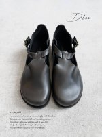 画像1: Diu／本革オルヌシューズ・ブラック (1)