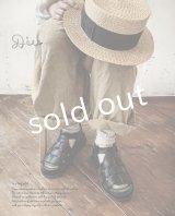 Diu／本革パルミエサンダル・ブラック