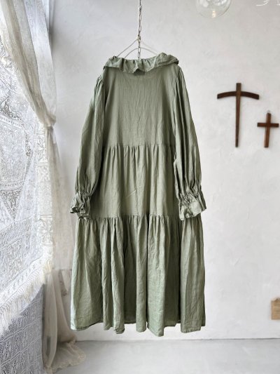 画像2: 【4/24(金)21時から販売】MIFUMIコラボ／anneのワンピース・浅緑＆bag