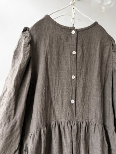 画像6: 【4/24(金)21時から販売】MIFUMIコラボ／janeのワンピース・灰茶＆bag