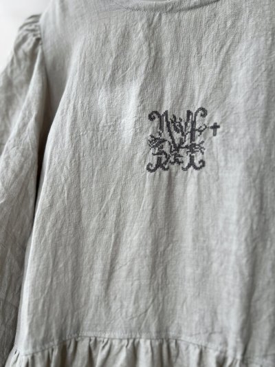 画像3: 【4/24(金)21時から販売】MIFUMIコラボ／janeのワンピース・うすグレー＆bag