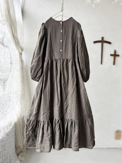 画像5: 【4/24(金)21時から販売】MIFUMIコラボ／janeのワンピース・灰茶＆bag