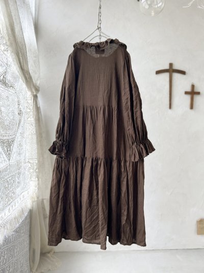 画像8: 【4/24(金)21時から販売】MIFUMIコラボ／anneのワンピース・こげ茶＆bag