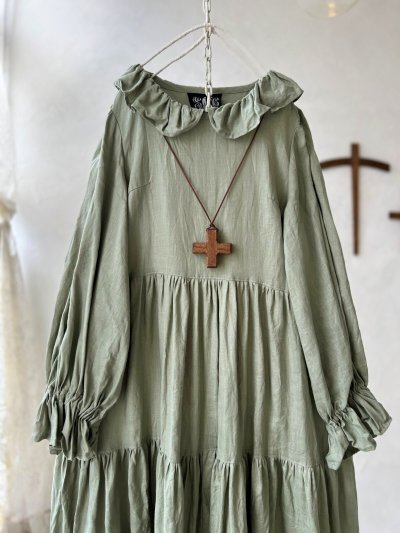 画像4: 【4/24(金)21時から販売】MIFUMIコラボ／anneのワンピース・浅緑＆bag