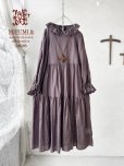 画像1: 【4/24(金)21時から販売】MIFUMIコラボ／anneのワンピース・くすみグレープ＆bag (1)
