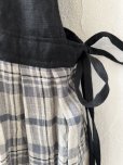 画像3: MARCHE' DE SOEUR／エプロンワンピース・黒×チェック (3)