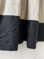 画像6: MARCHE' DE SOEUR／エプロンワンピース・黒×生成り (6)