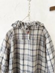 画像11: MARCHE' DE SOEUR／フローフリルワンピース・チェック (11)