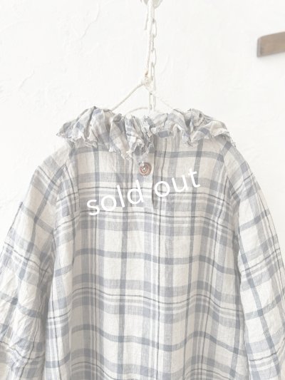 画像11: MARCHE' DE SOEUR／フローフリルワンピース・チェック