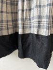画像5: MARCHE' DE SOEUR／エプロンワンピース・黒×チェック (5)