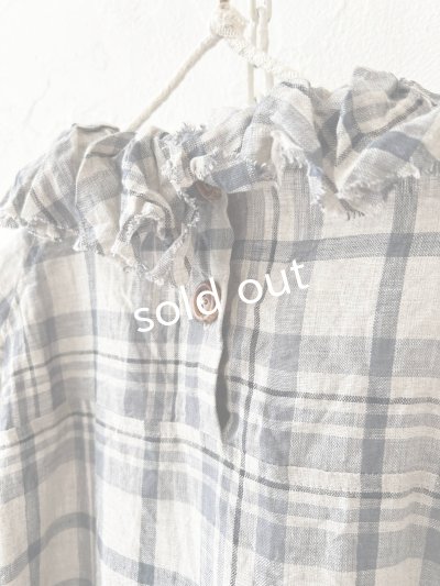 画像10: MARCHE' DE SOEUR／フローフリルワンピース・チェック