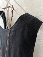 画像6: MARCHE' DE SOEUR／エプロンワンピース・黒×チェック (6)