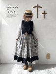 画像10: MARCHE' DE SOEUR／エプロンワンピース・黒×チェック (10)