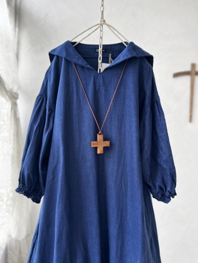 画像2: 【4/24(金)21時から販売】MIFUMIコラボ／sarahのワンピース・ネイビー＆bag