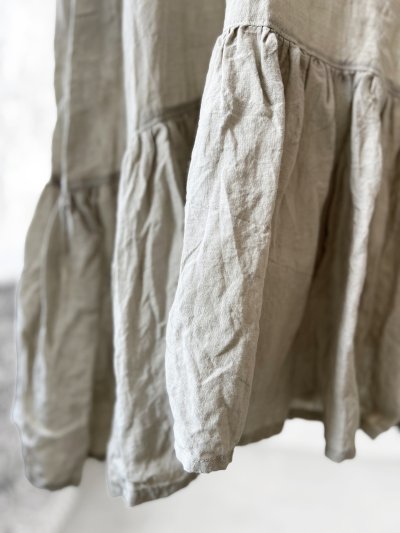 画像4: 【4/24(金)21時から販売】MIFUMIコラボ／sarahのワンピース・ライトグレー＆bag