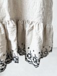画像4: 【4/24(金)21時から販売】MIFUMIコラボ／sarahのワンピース・黒花リース刺繍＆bag (4)