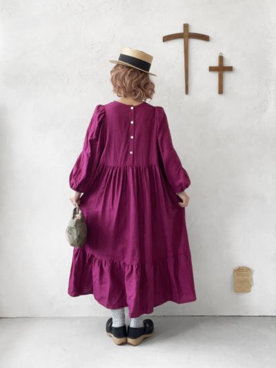 画像13: 【4/24(金)21時から販売】MIFUMIコラボ／janeのワンピース・ふじ＆bag