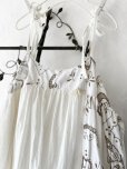 画像2: shizuka's/アンティークレースキャミワンピース・マディラ刺繍 (2)