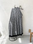 画像7: kosatofuku／裾レースのワンピース・ギンガム (7)