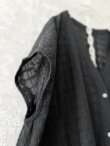 画像5: tegami/刺繍レースフレンチスリーブワンピース・ブラック (5)