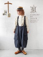 画像3: MARCHE' DE SOEUR／ハックルベリーパンツ・デニム (3)