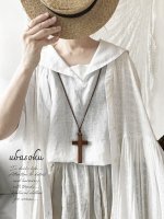 画像3: ubasoku/セーラー衿の半袖ブラウス・オフ (3)