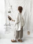 画像3: ubasoku/ピンタック2wayギャザーブラウス・ナチュラル (3)