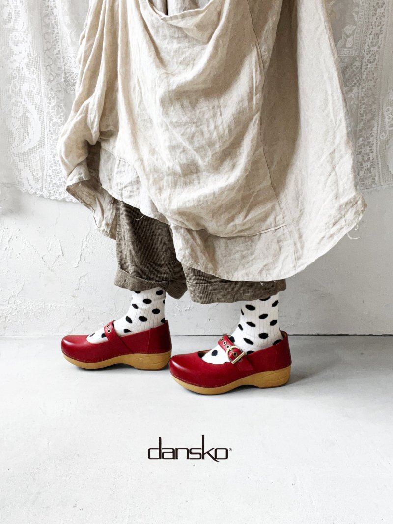 画像2: dansko／XP 2.0メアリージェーン・Red (2)