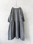 画像10: closet meii／ストライプリネンワンピース・ネイビー (10)