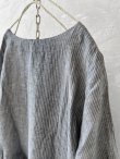 画像11: closet meii／ストライプリネンワンピース・ネイビー (11)