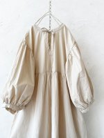 画像11: Re:born／2wayパフスリーブワンピース・オートミール (11)