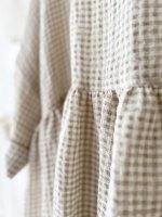 画像7: MARCHE' DE SOEUR／ギャザープルオーバー・ワッフルベージュ (7)