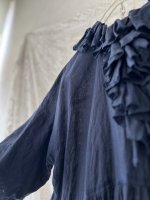 画像6: MARCHE' DE SOEUR／フローフリルワンピース・ダークネイビー (6)