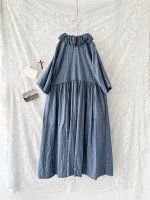 画像9: MARCHE' DE SOEUR／フローフリルワンピース・ダンガリー (9)
