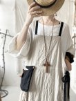 画像4: MARCHE' DE SOEUR／種蒔のエプロン・生成り (4)