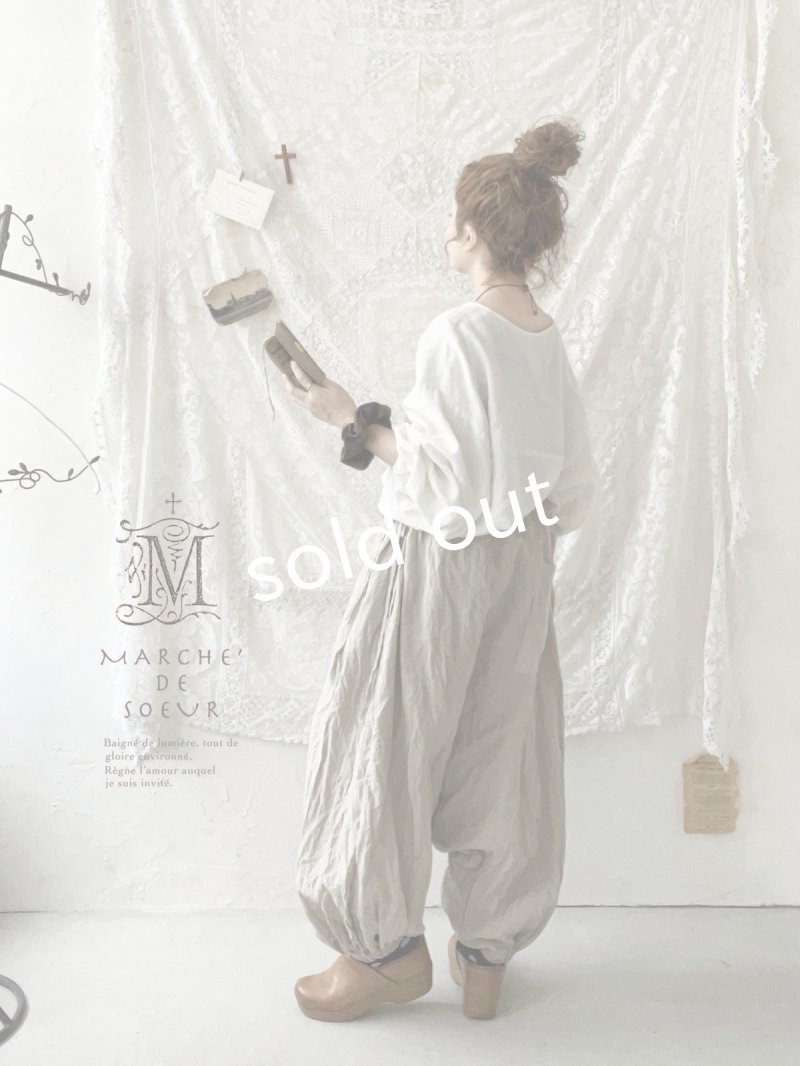 画像3: MARCHE' DE SOEUR／タブリエパンツ・オフ (3)