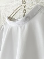 画像5: Reliure／Pleated blouse・white (5)