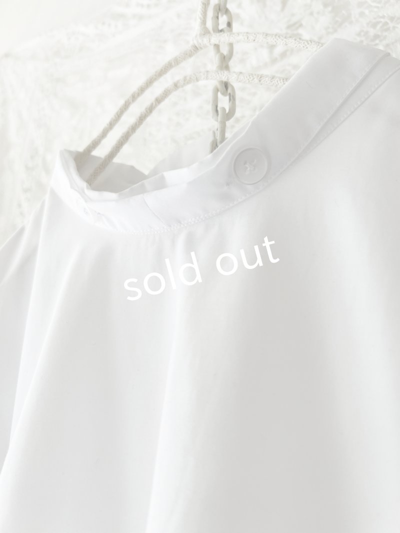 画像5: Reliure／Pleated blouse・white (5)