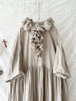 画像3: MARCHE' DE SOEUR／フローフリルワンピース・生成り (3)