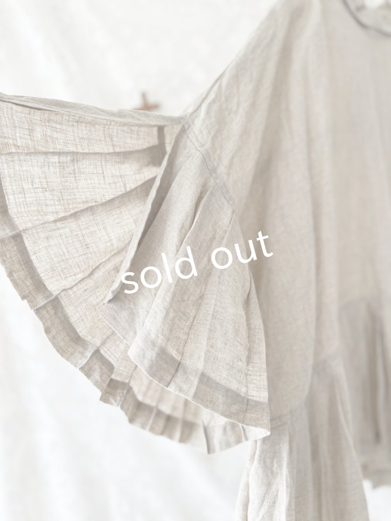 画像8: Reliure／Pleated blouse・kinari (8)