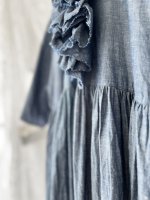 画像6: MARCHE' DE SOEUR／フローフリルワンピース・ダンガリー (6)