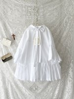 画像10: Reliure／Pleated blouse・white (10)