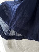 画像8: MARCHE' DE SOEUR／フローフリルワンピース・ダークネイビー (8)